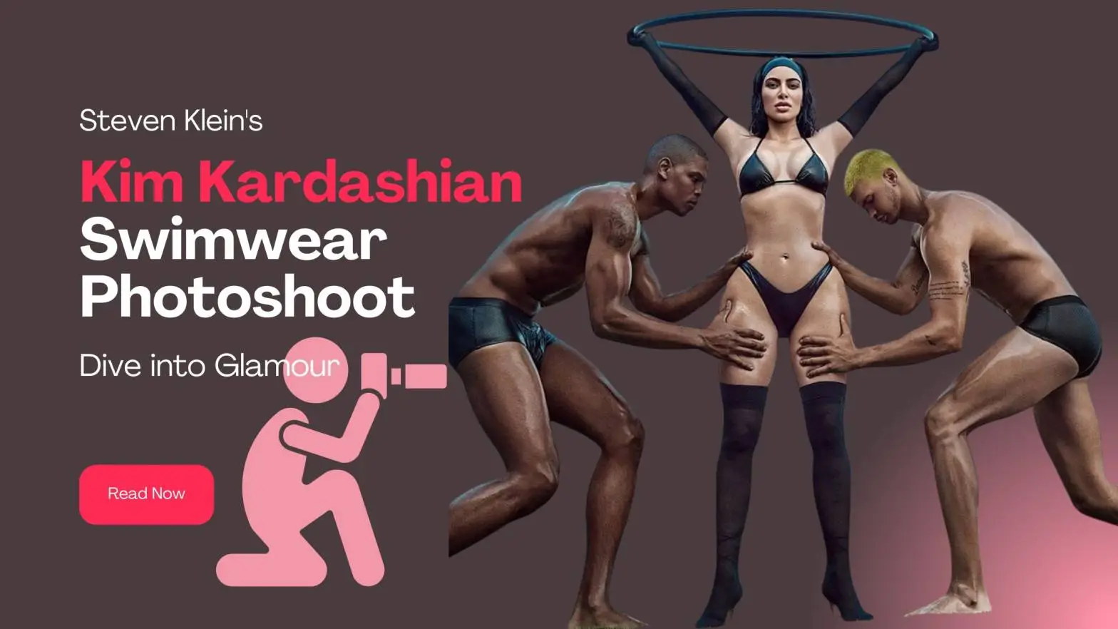 Kim Kardashian Swimwear Photoshoot: A Masterclass in Glamour